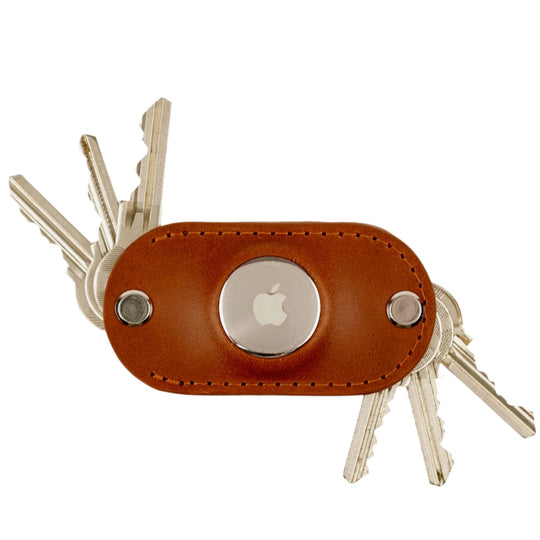 Apple AirTag Leather Key Organizer - Smart Key Storage with Airtag Pocket - Keychains - Souma Leather