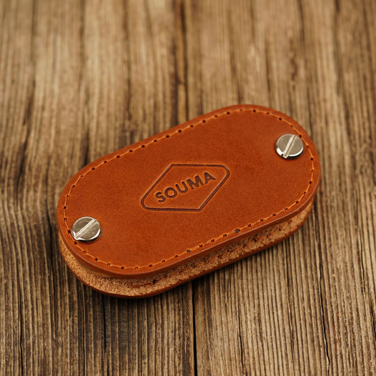 Apple AirTag Leather Key Organizer - Smart Key Storage with Airtag Pocket - Keychains - Souma Leather