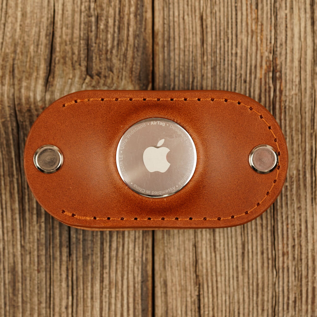 Apple AirTag Leather Key Organizer - Smart Key Storage with Airtag Pocket - Keychains - Souma Leather