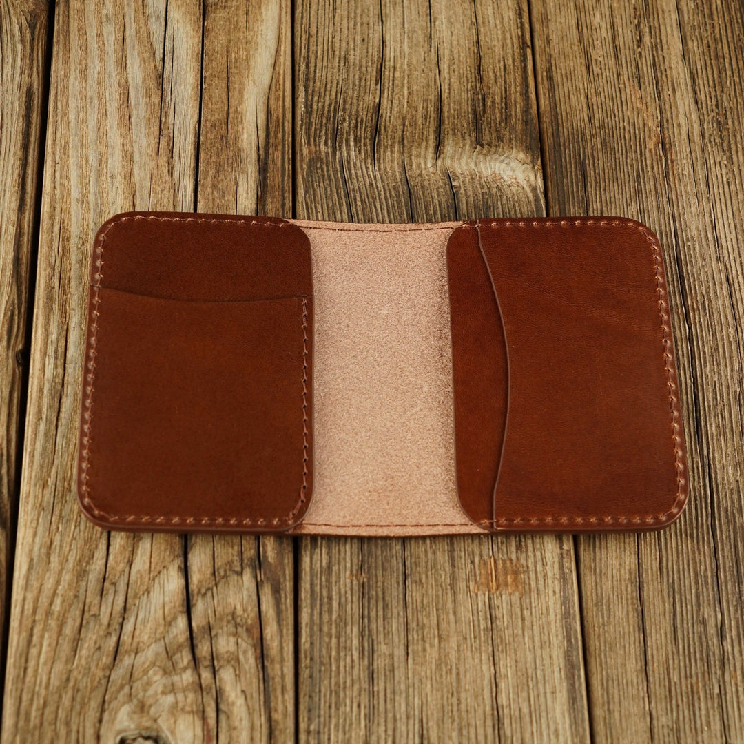 Leather Bifold Wallet Unisex - Wallets & Money Clips - Souma Leather