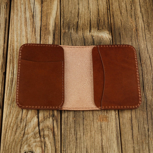 Leather Bifold Wallet Unisex - Wallets & Money Clips - Souma Leather