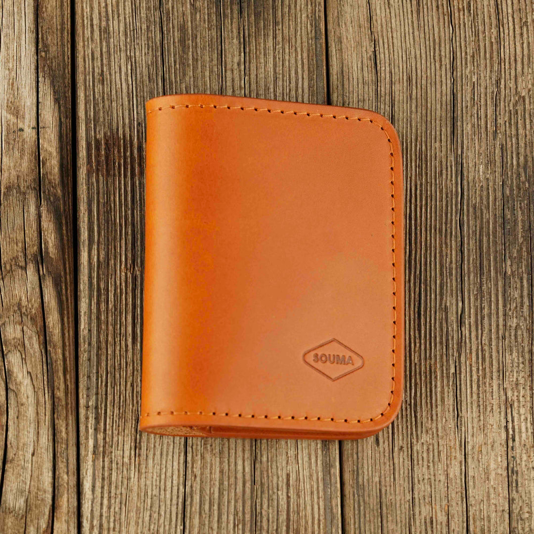 Leather Bifold Wallet Unisex - Wallets & Money Clips - Souma Leather