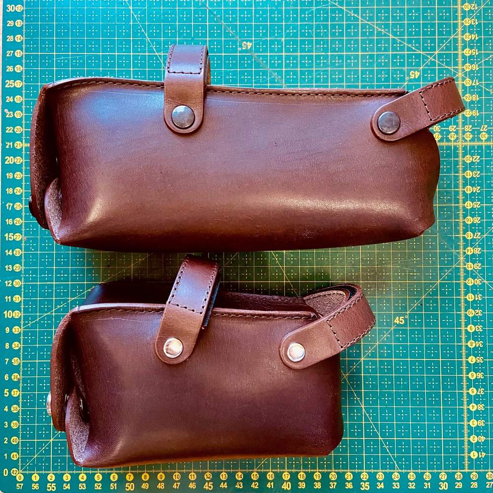 bicycle saddle bag size comparison