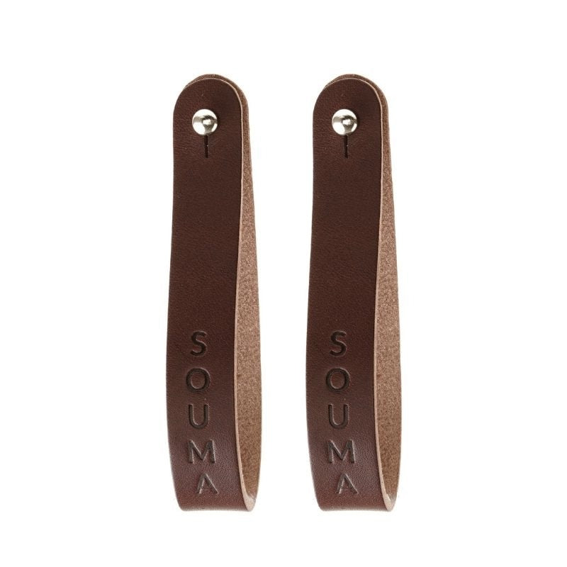 brown hub shiners for classic bike on white background