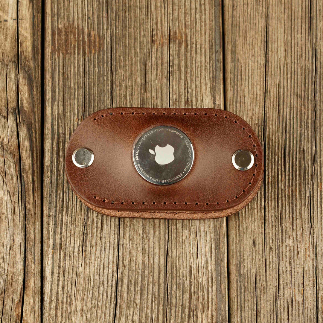 Apple AirTag Leather Key Organizer - Smart Key Storage with Airtag Pocket - Keychains - Souma Leather