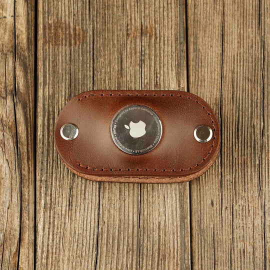 Apple AirTag Leather Key Organizer - Smart Key Storage with Airtag Pocket - Keychains - Souma Leather