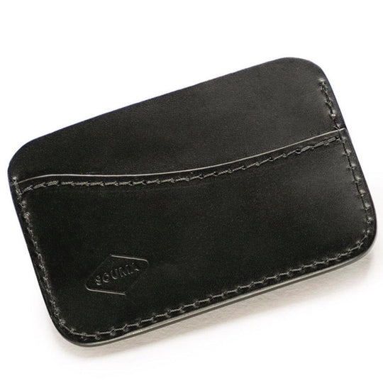 Apple AirTag Leather Wallet - Handmade card wallet with pocket for Apple AirTag - Wallets & Money Clips - Souma Leather