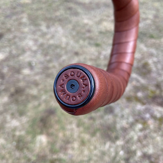 Bicycle Leather Handlebar Tape - Leather Bicycle Accessory - Souma Leather